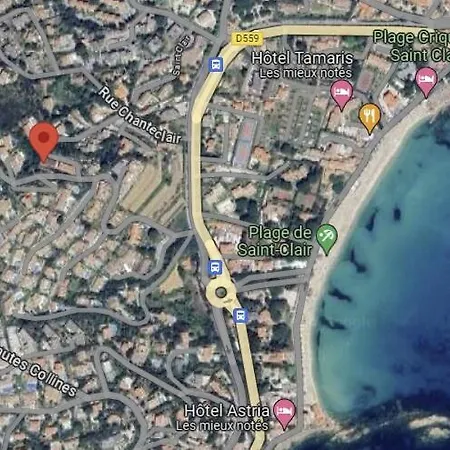 בית נופש Les Balcons De Saint Clair, *