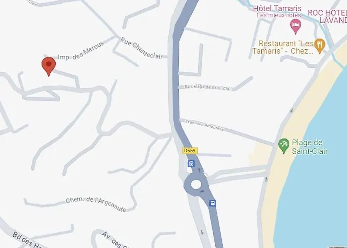 Les Balcons De Saint Clair, Casa vacanze Le Lavandou